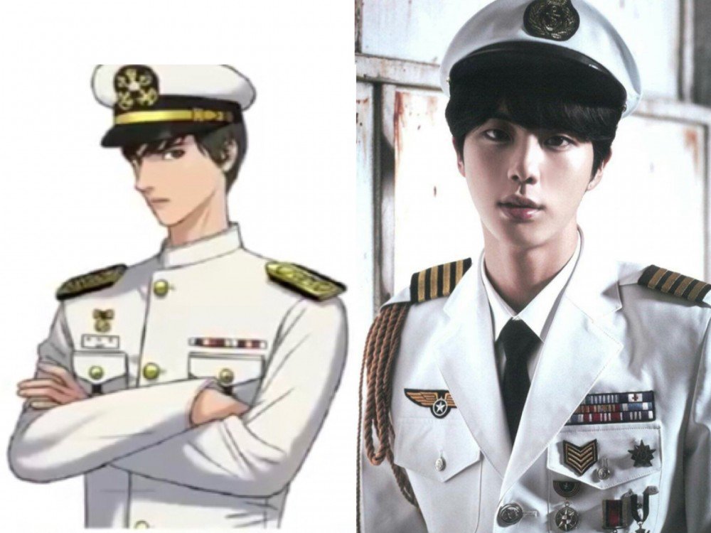 BTS Jin’s Resemblance To The Main Character In Webtoon ...