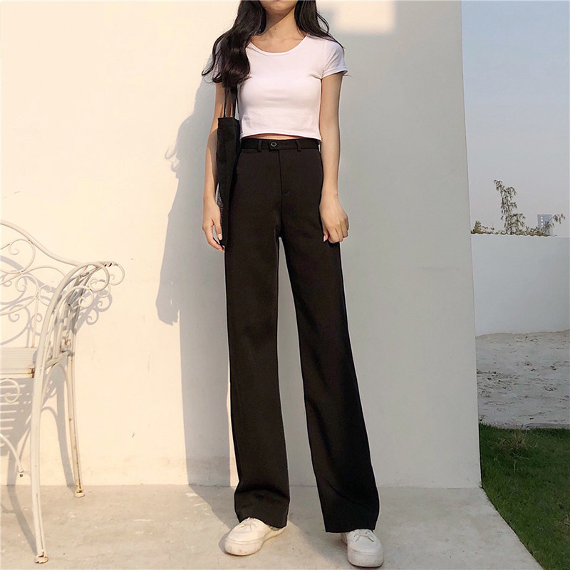 korean high waist pants